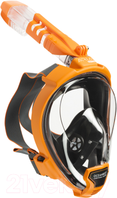 Маска для плавания Ocean Reef Aria Qr+ Snork / OR019024 (L, оранжевый)