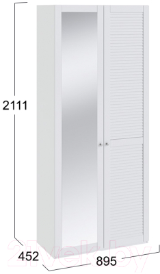 Шкаф ТриЯ Ривьера СМ 241.22.002 R (белый)