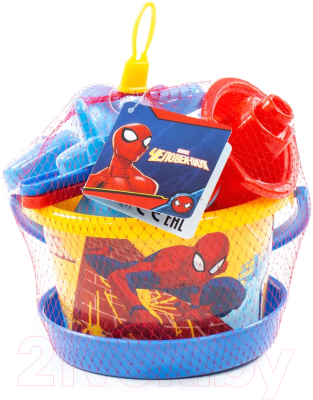 Набор игрушек для песочницы Полесье Marvel Человек-Паук №8 / 67111