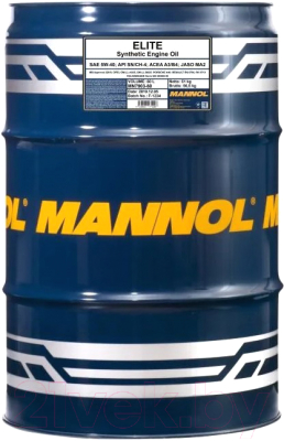 

Моторное масло Mannol, Elite 5W40 SN/CF / MN7903SP-DR