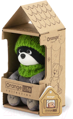 Мягкая игрушка Orange Toys Life Енотик Дэнни.Весенний лес / OS004-21/15