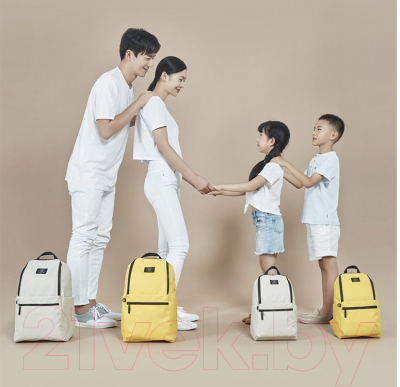 Рюкзак 90 Ninetygo Light Travel Backpack (L, Yellow)