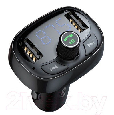 

FM-модулятор Baseus, Tarnish T Typed S-09 Bluetooth MP3 / CCALL-TM01