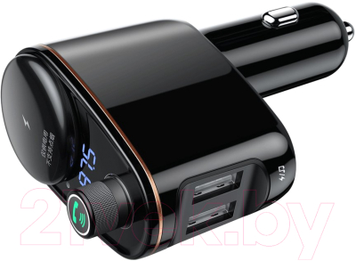 FM-модулятор Baseus Locomotive Bluetooth MP3 / CCALL-RH01 (черный)