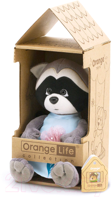 Мягкая игрушка Orange Toys Life Енотик Дэйзи. Цветок / OS707/20