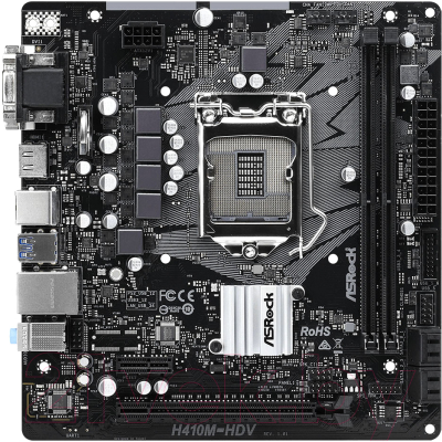 

Материнская плата AsRock, H410M-HDV