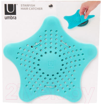 Ситечко для раковины Umbra Starfish 023014-276 (морская волна)