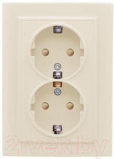 

Розетка EKF, Минск СП 2-м 16А / ERR16-128-200