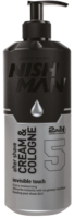 Крем после бритья NishMan 05 After Shave Cream Cologne Invisible Touch 2 in 1 (200мл) - 