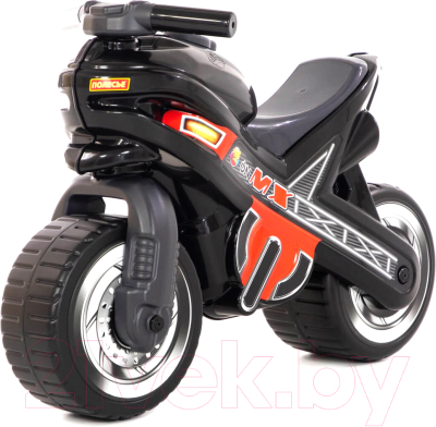 Каталка детская Полесье МХ Мотоцикл / 80615 (черный)