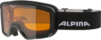 Маска горнолыжная Alpina Sports 2020-21 Scarabeo S DH / A72621-31 (черный) - 