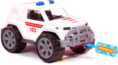 Автомобиль игрушечный Полесье Легион скорая помощь / 83951