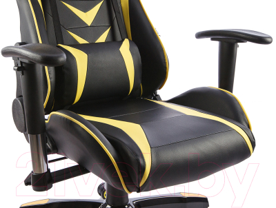 Кресло геймерское Calviano Mustang (желтый/черный)