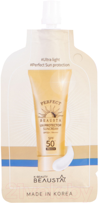 Крем солнцезащитный Beausta UV Protector Suncreama SPF50+ для лица (15мл)