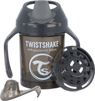 Поильник Twistshake Mini Cup / 78057 (230мл, черный) - 