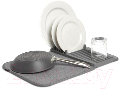 Коврик для сушки посуды Umbra Udry Mini 1004301-149 (темно-серый)