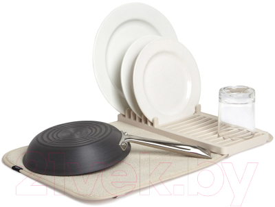 Коврик для сушки посуды Umbra Udry Mini 1004301-354 (белый)