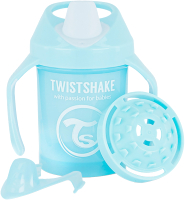 Поильник Twistshake Mini Cup / 78268 (230мл, пастельный синий) - 