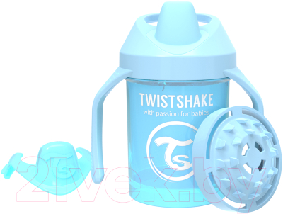 Поильник Twistshake Mini Cup / 78268 (230мл, пастельный синий)