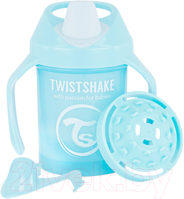 Поильник Twistshake Mini Cup / 78268 (230мл, пастельный синий)