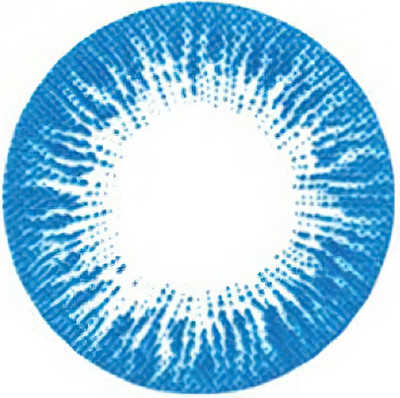 Комплект контактных линз Hera Rise Blue Sph-4.50 (2шт) - 