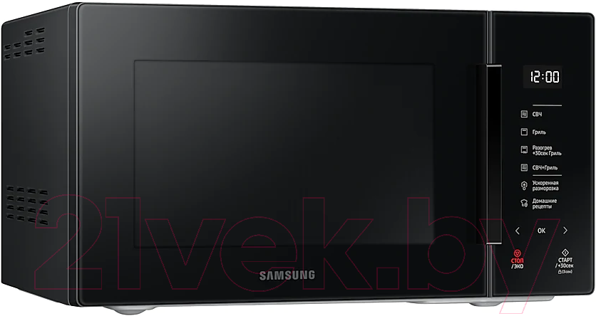 Микроволновая печь Samsung MG23T5018AK/BW — фото 4