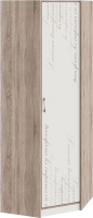 Шкаф ТриЯ Брауни ТД-313.07.23 (бежевый с рисунком/дуб сонома трюфель) - 