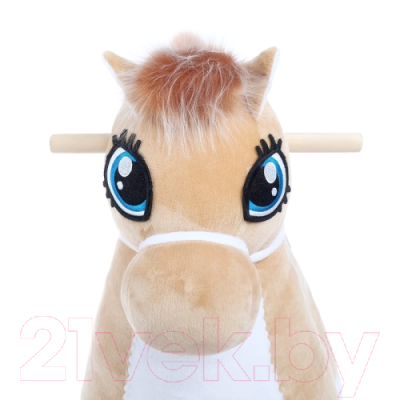 Изображение товара Качалка детская АйМид Лошадка-звездочка / 4357560 (бежевый)