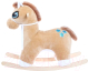 Миниатюра изображения товара Качалка детская АйМид Лошадка-звездочка / 4357560 (бежевый)