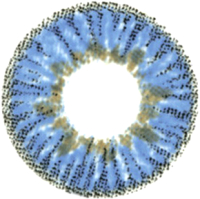 

Комплект контактных линз, Elegance Blue Sph-5.00