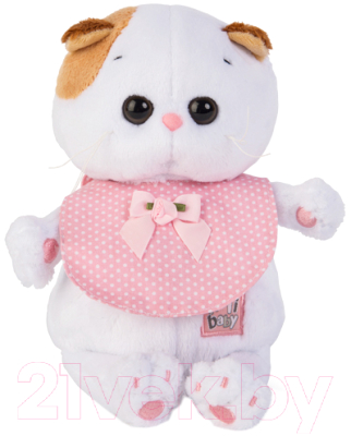 

Мягкая игрушка Budi Basa, Ли-Ли Baby в розовом слюнявчике / LB-002
