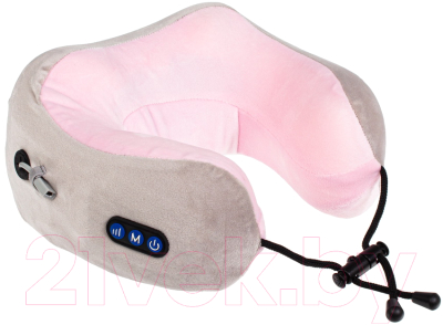 Массажная подушка Bradex KZ 0559 (серый/розовый)