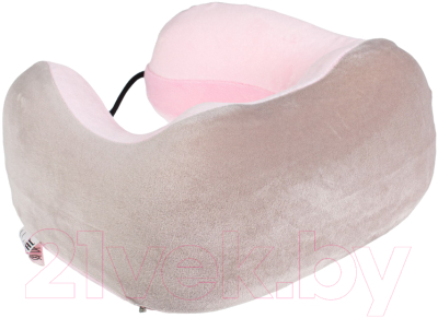 Массажная подушка Bradex KZ 0559 (серый/розовый)