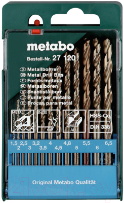 

Набор сверл Metabo, 627120000