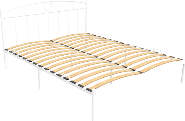 Купить Полуторная кровать Князев Мебель Люмия ЛЯ.140.190.Б в Слуцке