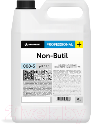 Универсальное чистящее средство Pro-Brite Non-Butyl с содержанием ЧАС (5л)