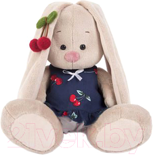 

Мягкая игрушка Budi Basa, Зайка Ми в костюмчике и с войлочной вишней / SidM-164