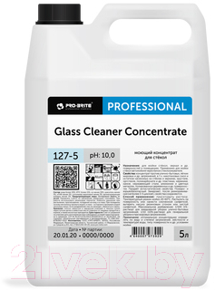 Средство для мытья стекол Pro-Brite Glass Cleaner Concentrate (5л)
