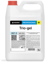 Универсальное чистящее средство Pro-Brite Trio-Gel отбеливающее с хлором (5л) - 