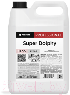Чистящее средство для унитаза Pro-Brite Super Dolphy (5л)