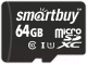 Миниатюра изображения товара Карта памяти SmartBuy microSDXC (Class 10) 64GB (SB64GBSDCL10-00)
