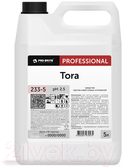 Чистящее средство для ванной комнаты Pro-Brite Tora (5л)
