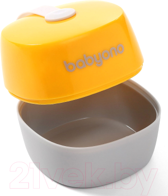 Контейнер для пустышки BabyOno Natural Nursing 535/03 (желтый)