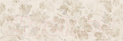Декоративная плитка Meissen Органик Цветы OR2U011 (250x750, бежевый)