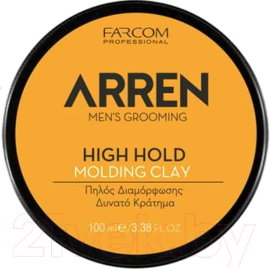 Глина для укладки волос Farcom Professional Arren сильной фиксации (100мл)
