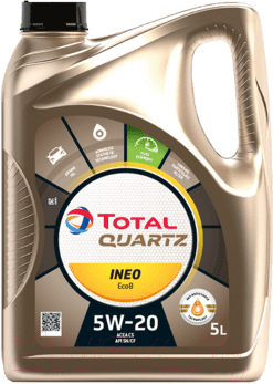 Моторное масло Total Quartz Ineo EcoB 5W20 / 213979 (5л)