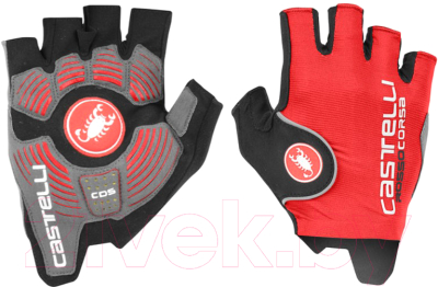 Велоперчатки Castelli Rosso Corsa Pro / 4519027 (S, красный)