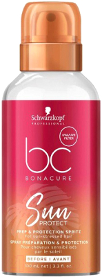 

Спрей для волос Schwarzkopf Professional, BC Bonacure Sun Protect Prep&Protection Spritz For Sun-Stressed