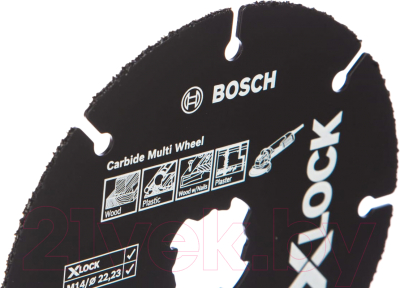 Изображение товара Отрезной диск Bosch X-lock 2.608.619.284