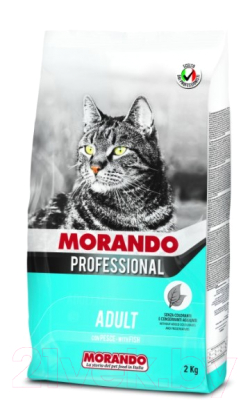 Сухой корм для кошек Morando Gatto Professional Fish (2кг)